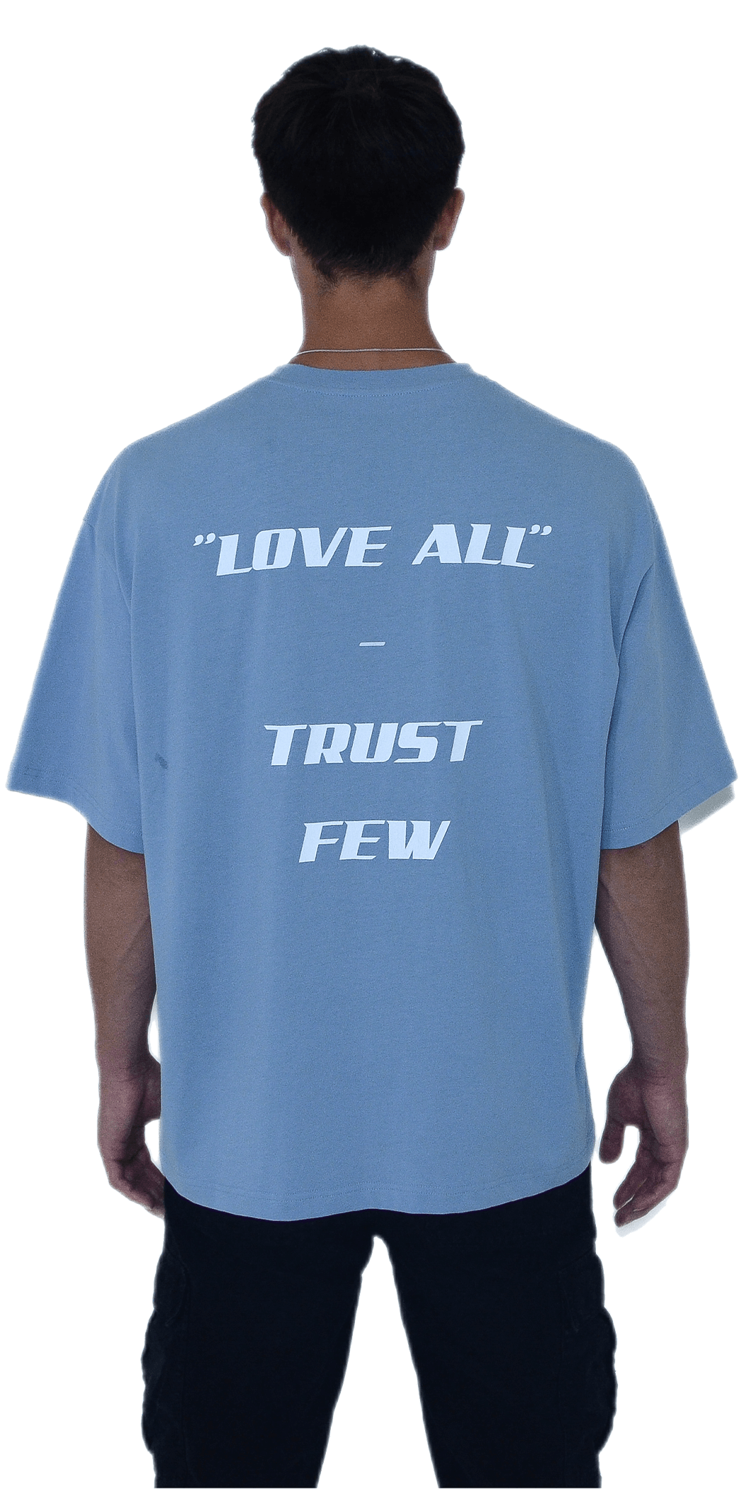 "LOVE ALL" - Tee ICE BLUE